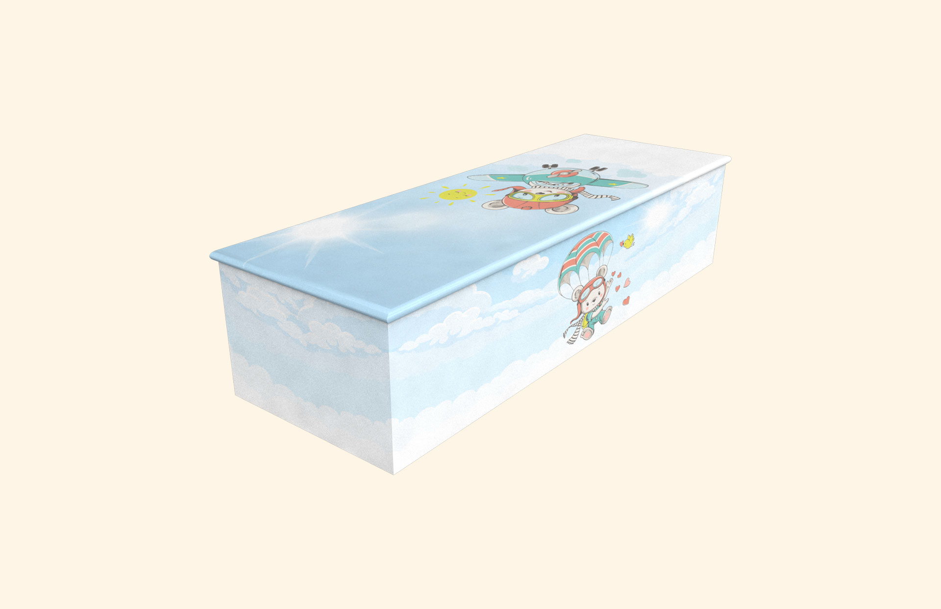 Sky High child casket